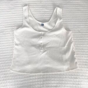 Old Navy White Crop Top